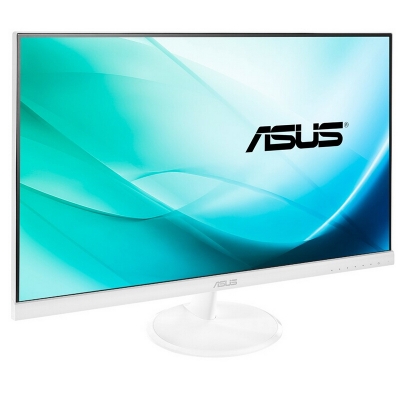 华硕（ASUS）VC279N-W 27英寸LED背光 IPS宽屏 高清 窄边液晶显示器 白色