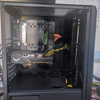 华硕 12代i5 12400F TUF RTX1660S-6G GAMING电竞游戏台式机组装电脑主机全套DIY组装整机 12代i5-1660S-6G   512G M.2