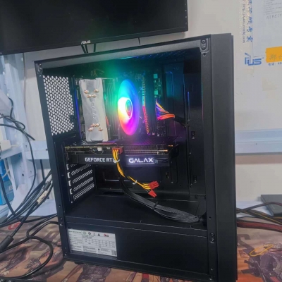 影驰 13代i5 13400F 影驰RTX3050-8G 电竞游戏台式机组装电脑主机全套DIY组装整机